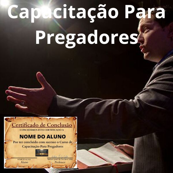 Imagem de capa para o Curso online CAPACITAÇÃO PARA PREGADORES