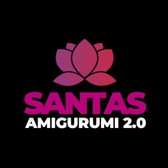 Imagem de capa para o Curso online Santas Amigurumi 2.0