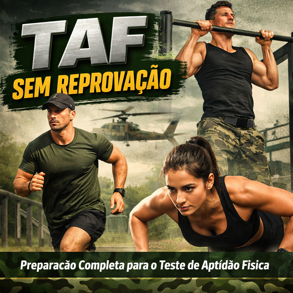 Supere o TAF: Treinamento Adaptado para Concursos Militares e de Segurança