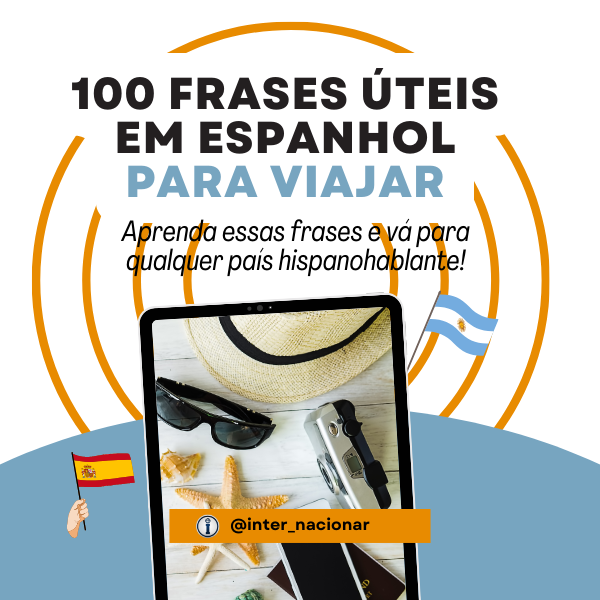 100 Frases úteis em ESPANHOL para Viajar com Internacionar - Sara C...