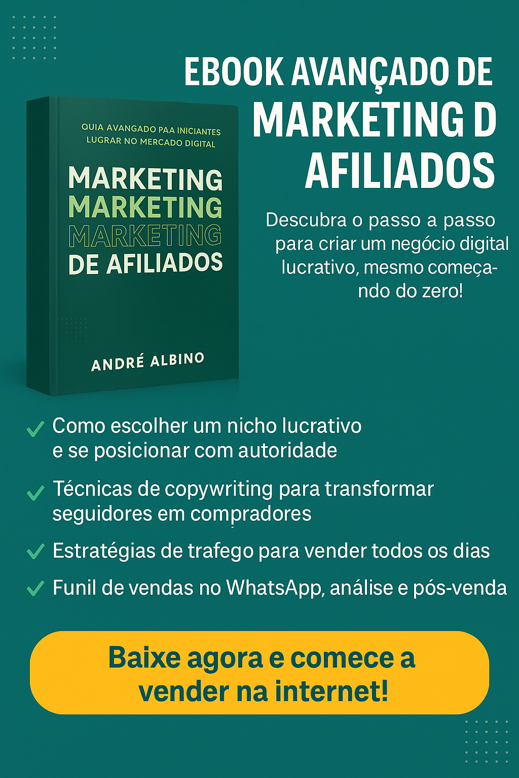 Ebook metodos avançado de marketing de afiliados