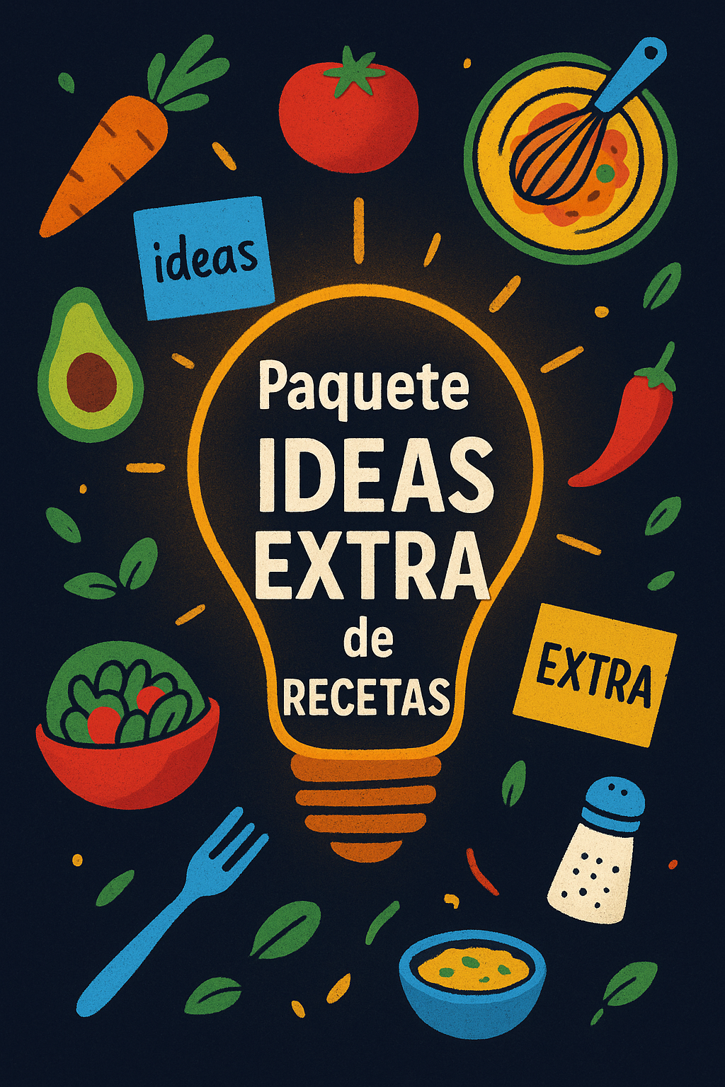 Paquete de Ideas Extra de Recetas | Hotmart