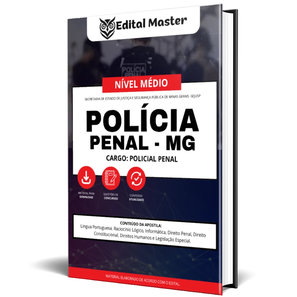 Polícia Penal - MG 2025 - Edital Master | Hotmart