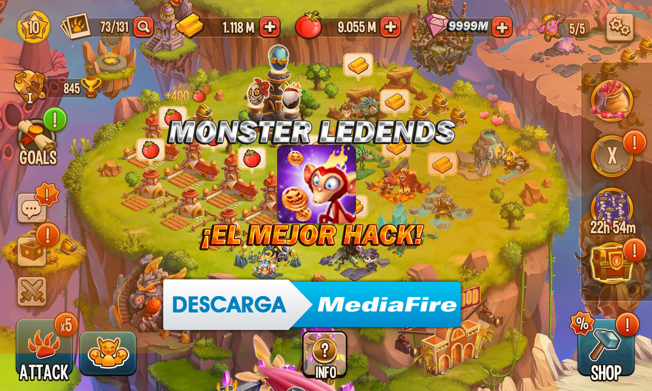 Monster Legends Mod Menu Diego Hernandez Hotmart