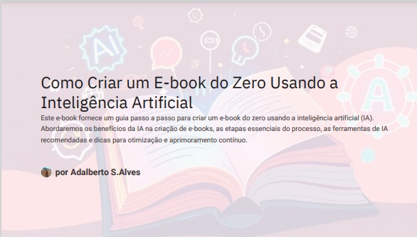 Como Criar um E-book do Zero Usando a Inteligência Artificial - ADA...