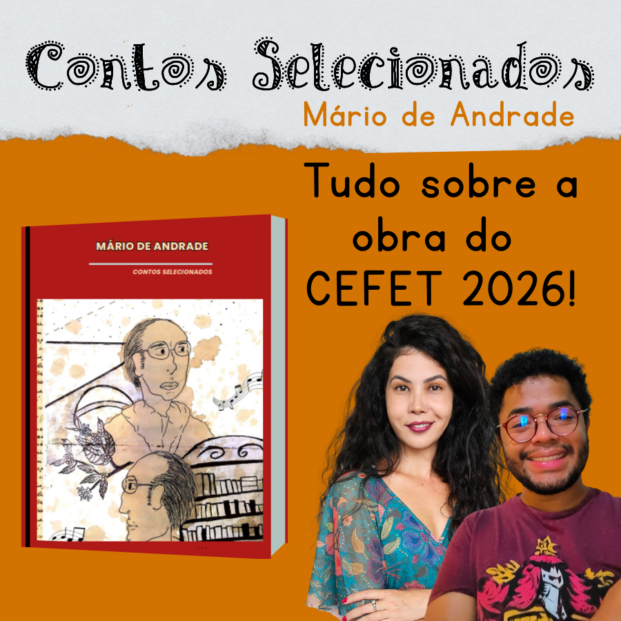 Obra literária CEFET-2025/2026 Contos Selecionados de Mario de Andr...