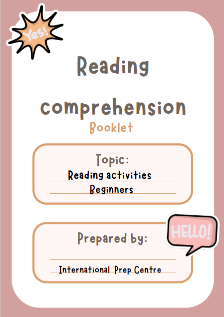 READING COMPREHENSION LEVEL 1 | Hotmart