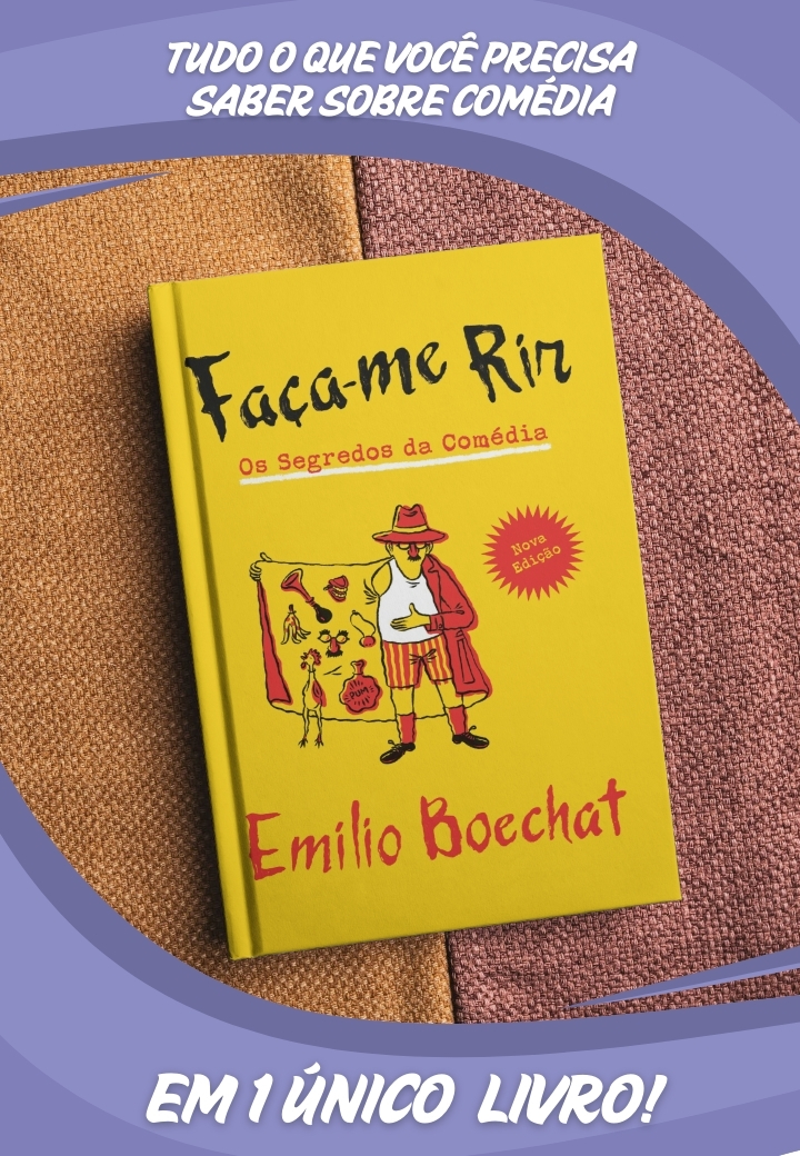 Imagem de capa para o Ebook Faça-me rir - os segredos da comédia