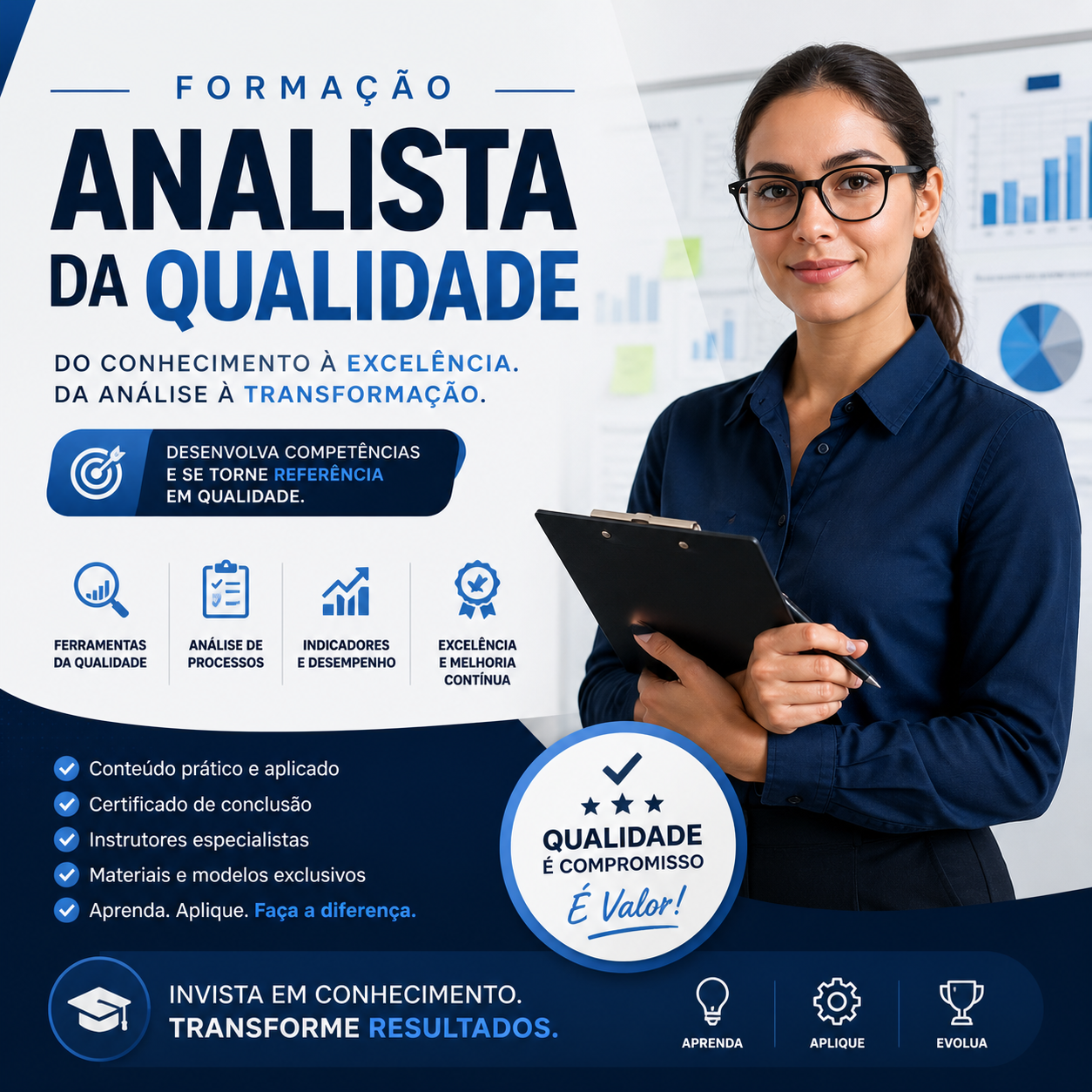 FORMAÇÃO ANALISTA DA QUALIDADE - PRO