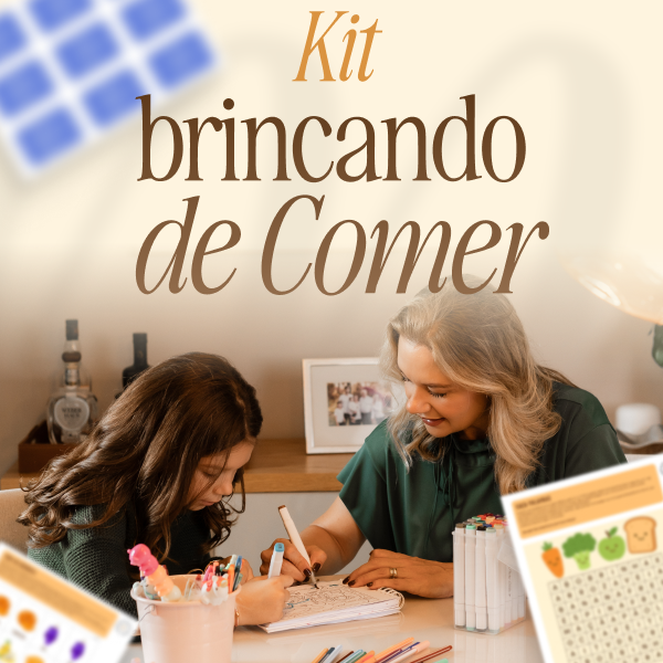 Kit Brincando de comer - Jogos e atividades para que seu filho descubra ...