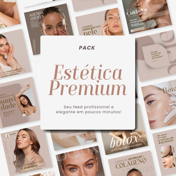 Imagem de capa para o Curso online Pack Estética Premium