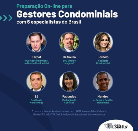 Imagem de capa para o Curso online Síndico, Gestor Condominial, Administradoras de Condomínios em Capacitação