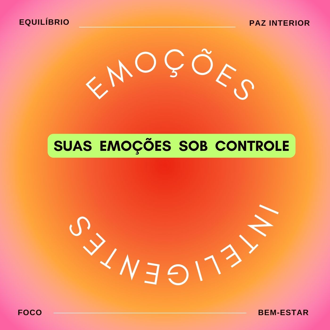 Emoções Inteligentes: Suas Emoções Sob Controle
