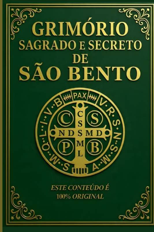 Grimório Sagrado e Secreto de São Bento - Original - Digital BeP