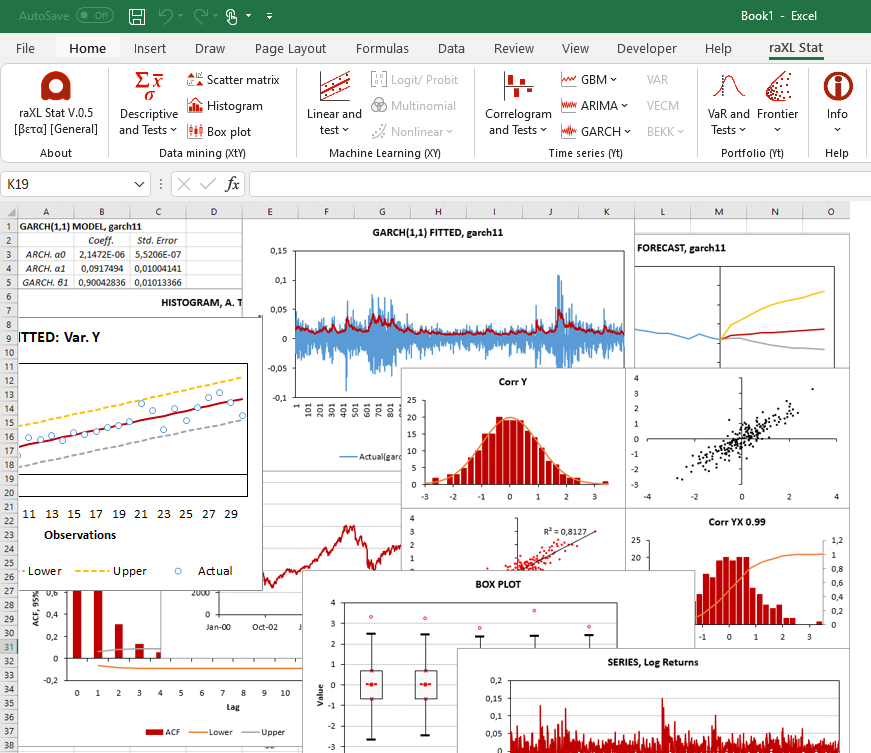 Statistic Add Example raXL Stat, statistical Add-in for Data Science in Excel