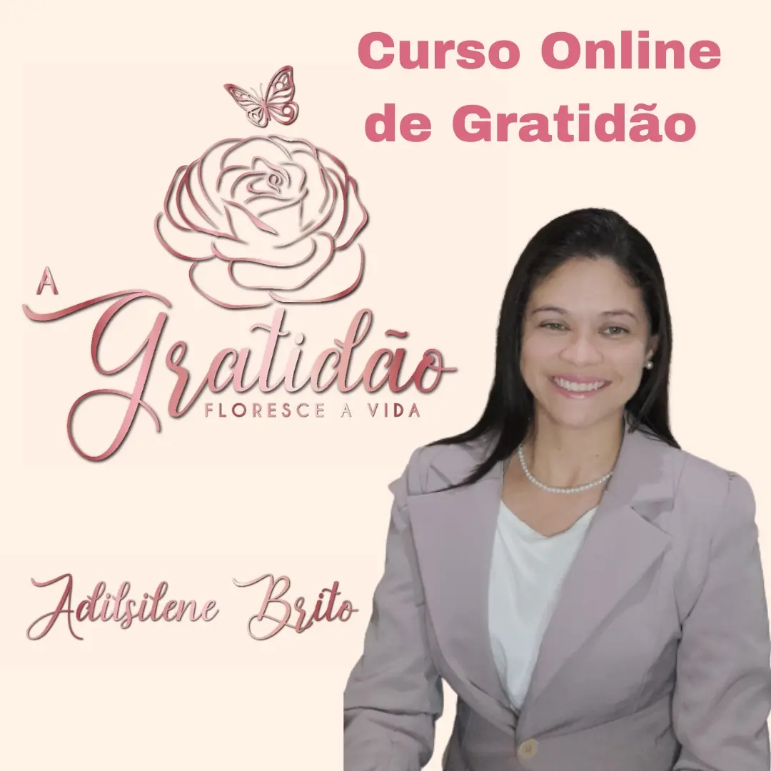 Imagem de capa para o Curso online A Gratidão Floresce a Vida.
