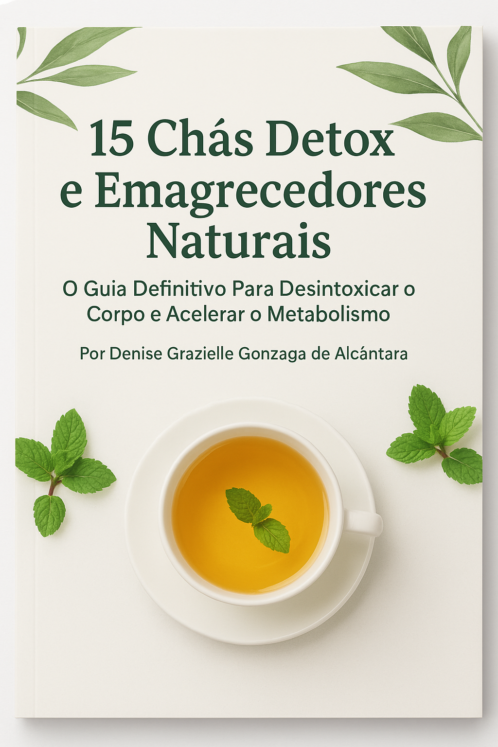 15 Chás Detox e Emagrecedores Naturais - Grazielle Gonzaga de Alcâ...