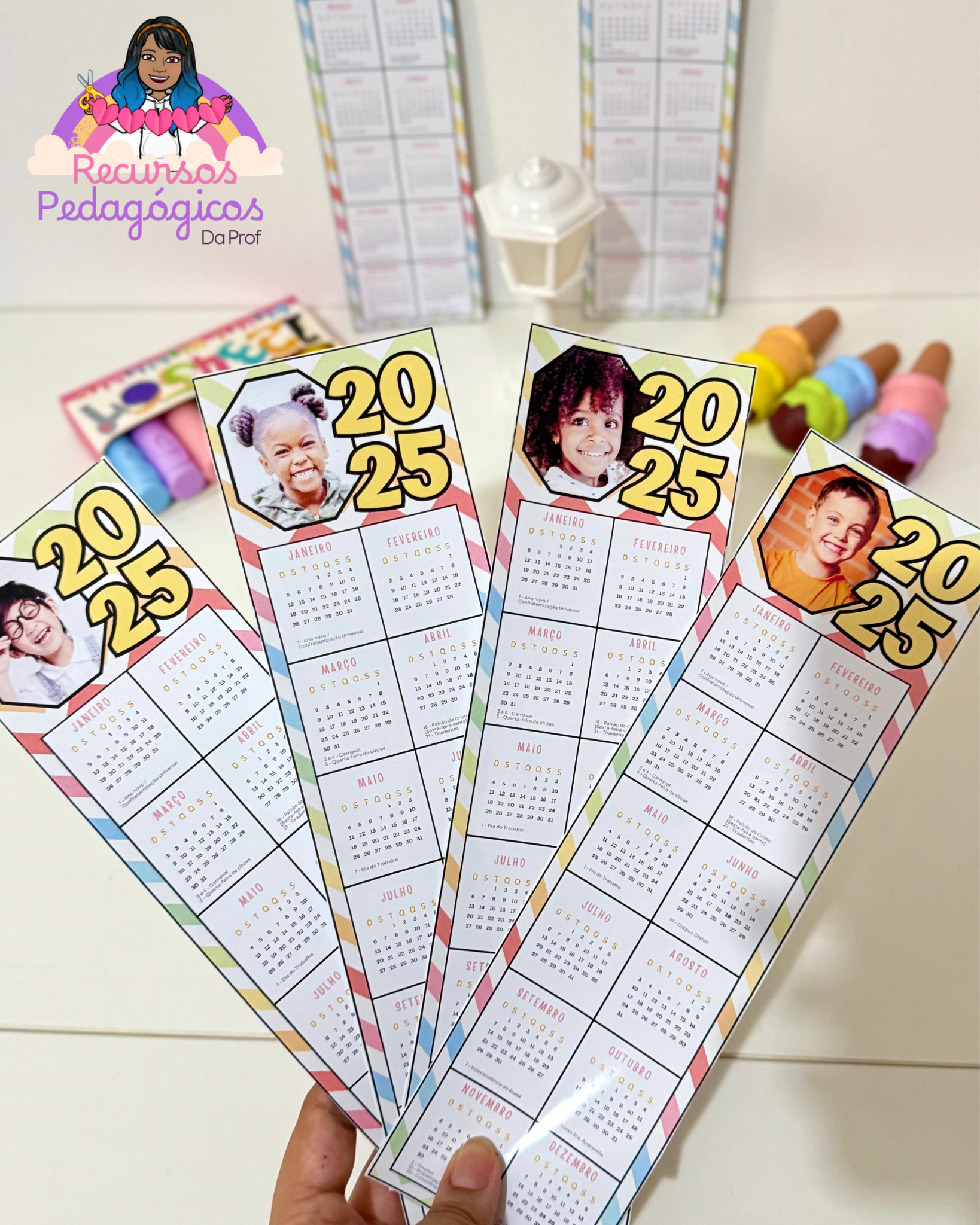 Calendário Marca Página 2025