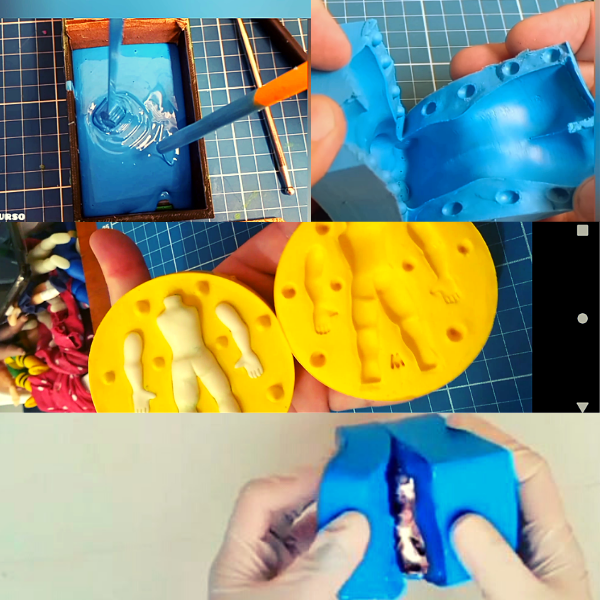 Curso Molde de Silicone 3D e Bipartido - Marisa de Souza Maria de oliveira | Hotmart