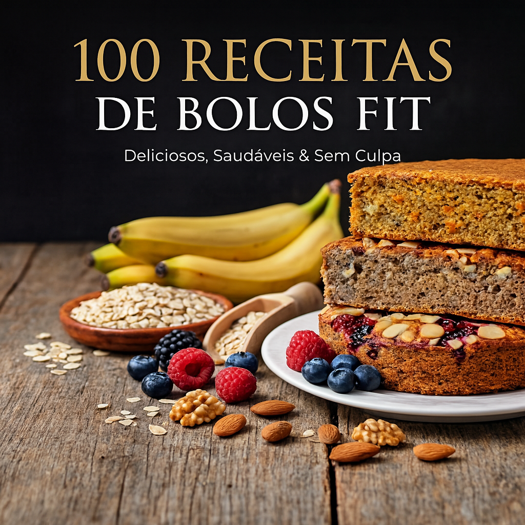 100 Receitas de Bolos Fit | Hotmart