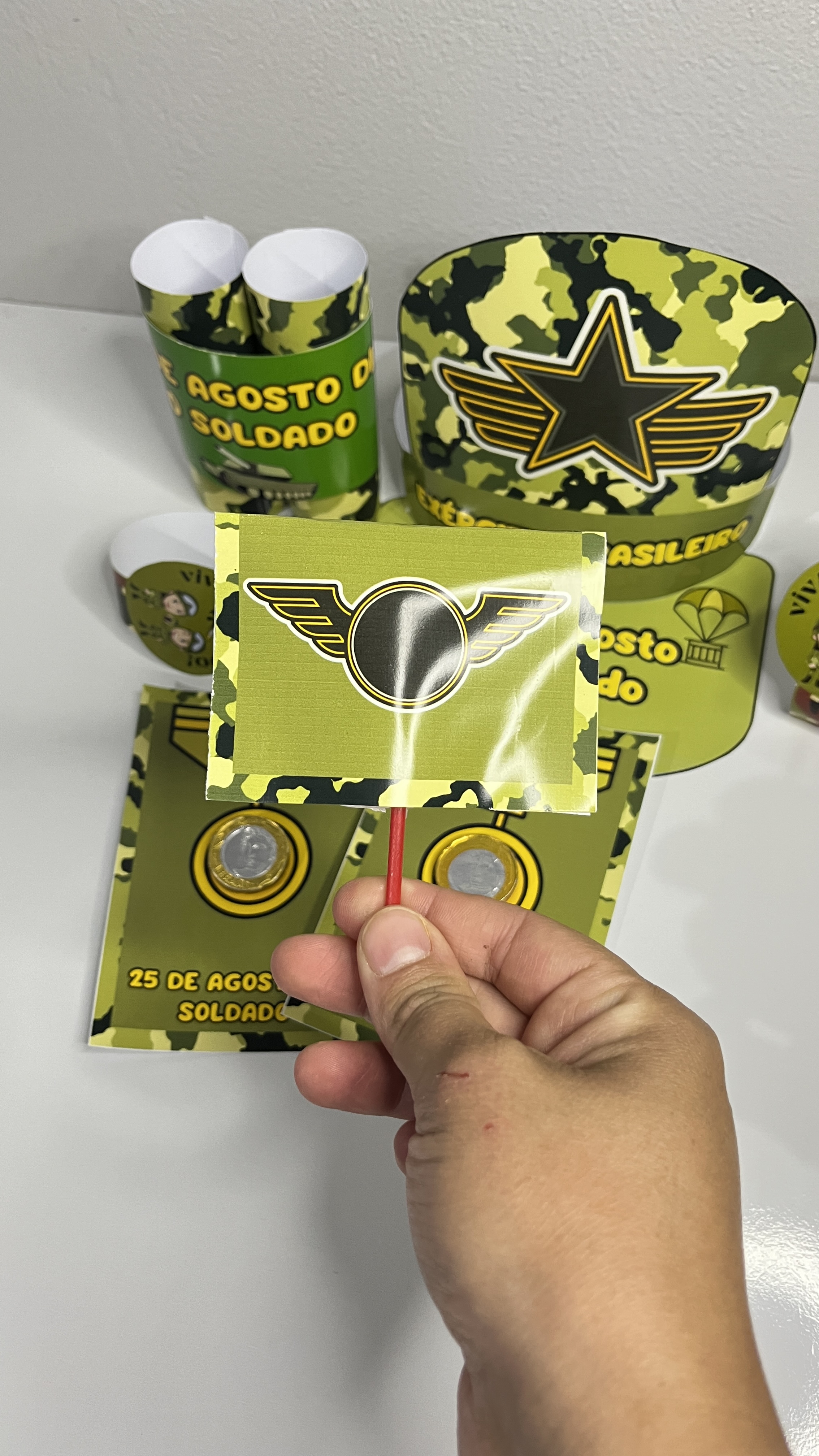 🎖  *LEMBRANCINHA DIA DO SOLDADO 🎖* 