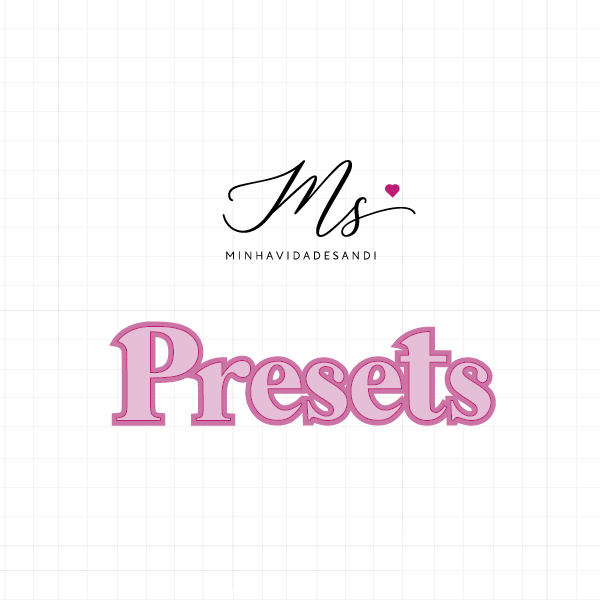 Imagem de capa para o Curso online Minhavidadesandi - Presets