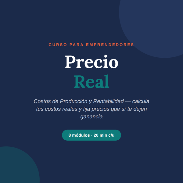 Precio Real Producto