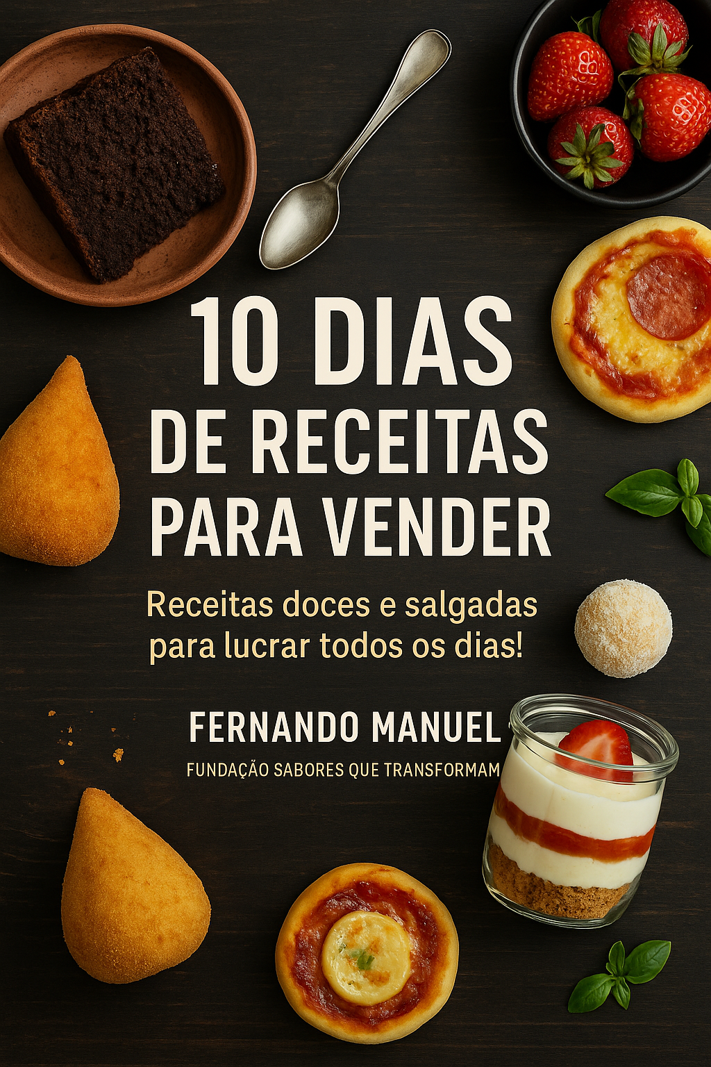10 Dias de Receitas para vender: Receita doces e salgado para lucra...