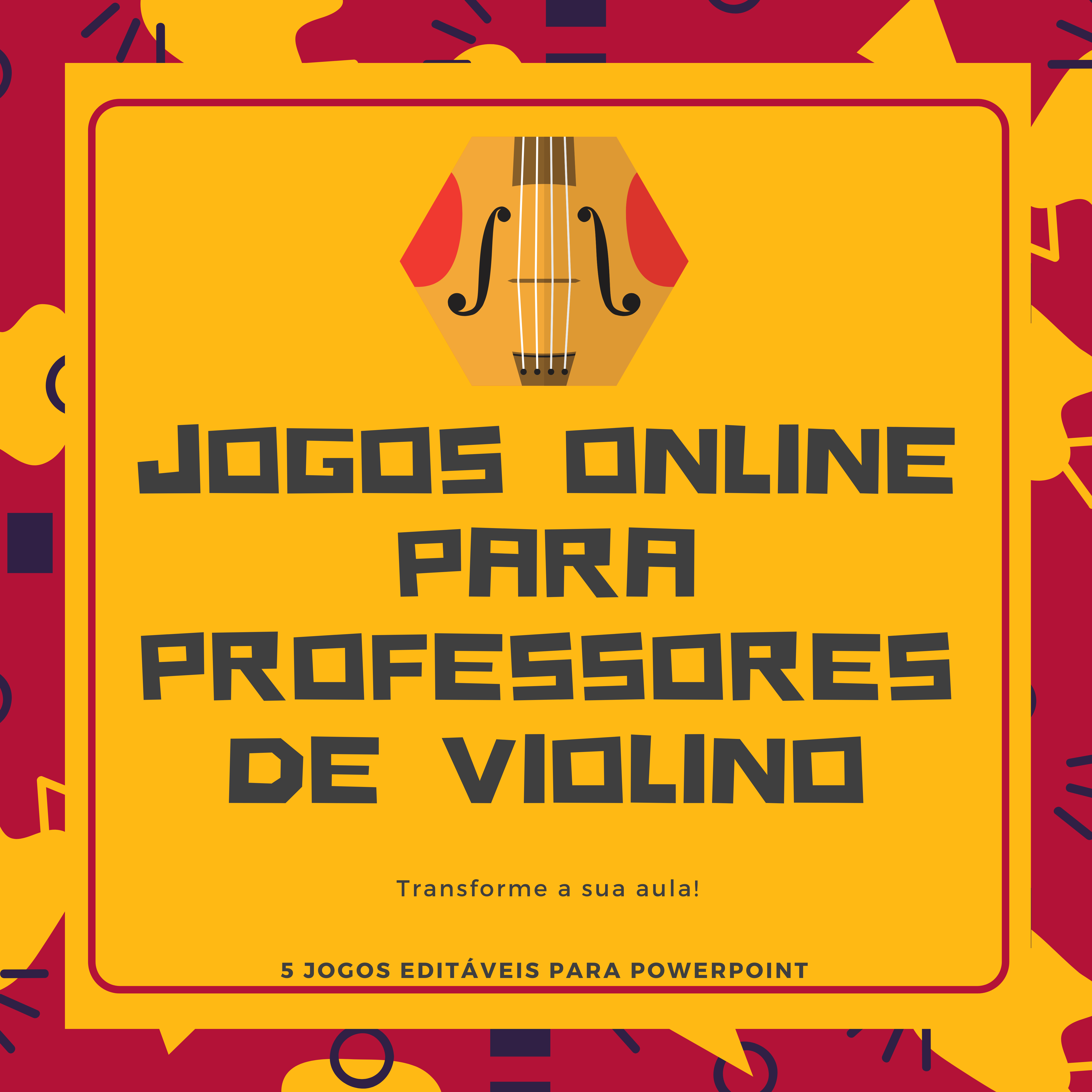 Pack 5 jogos para professores de violino - Fernanda Teles | Hotmart