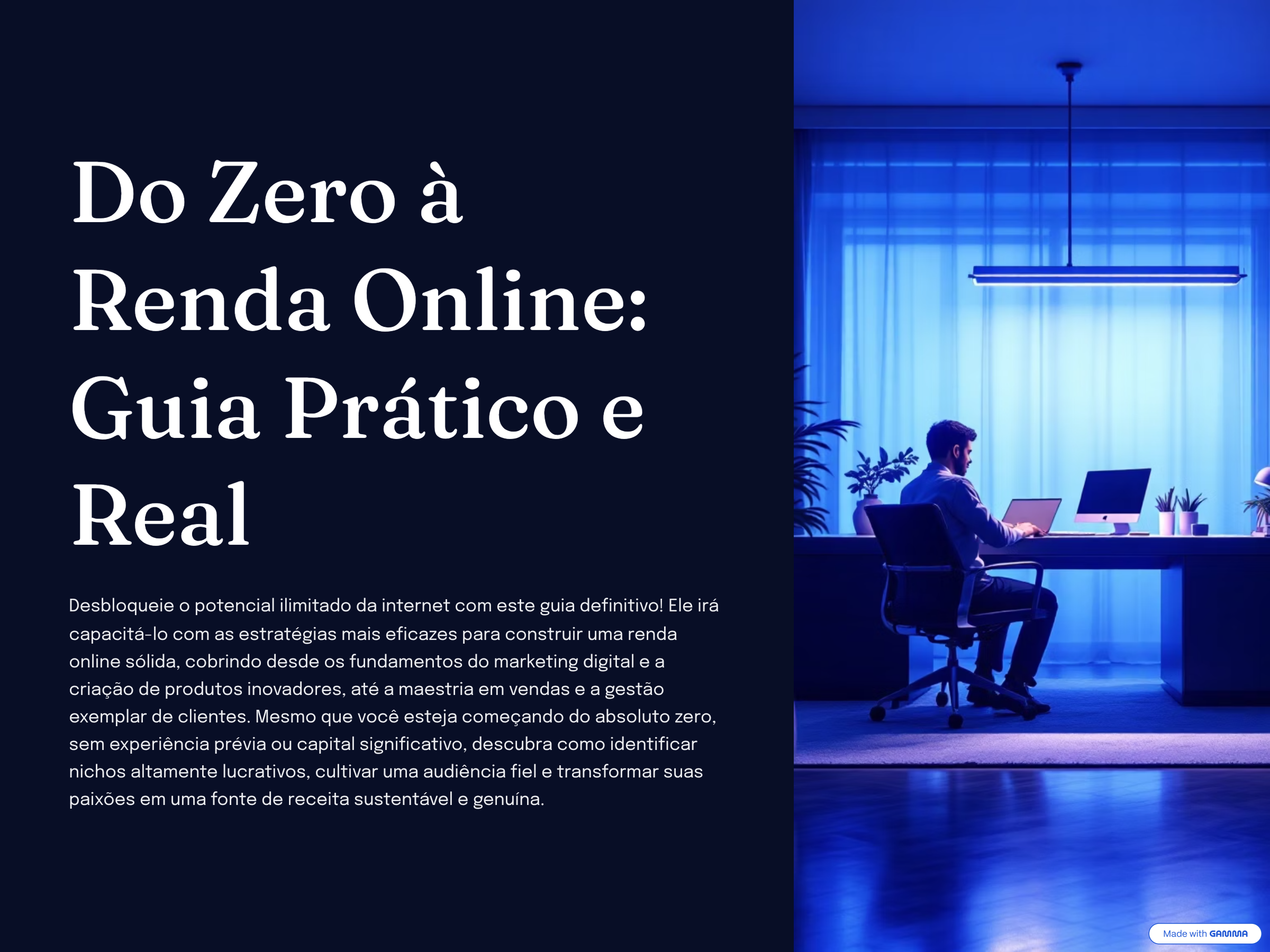 Do Zero à Renda Online: Como Ganhar Dinheiro na Internet de Forma R...