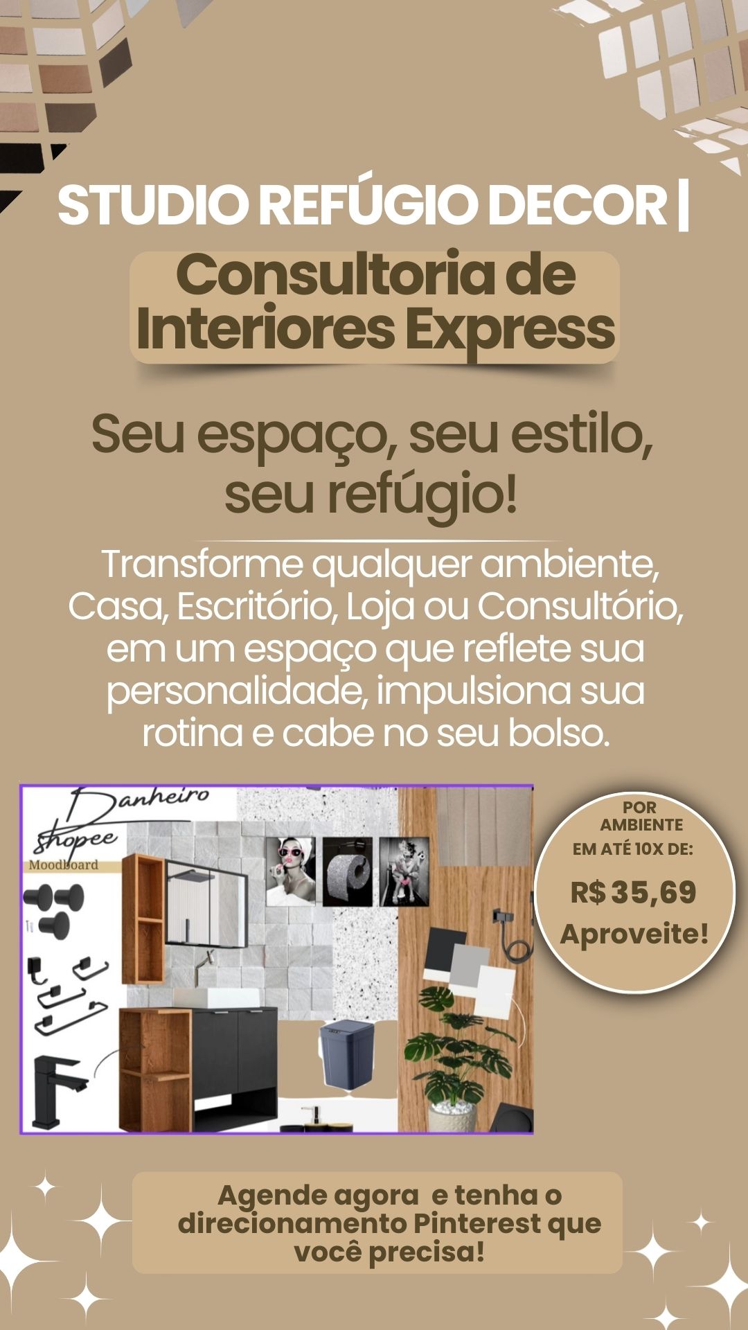 Consultoria de Interiores Express | Estilo Pinterest com Compras In...