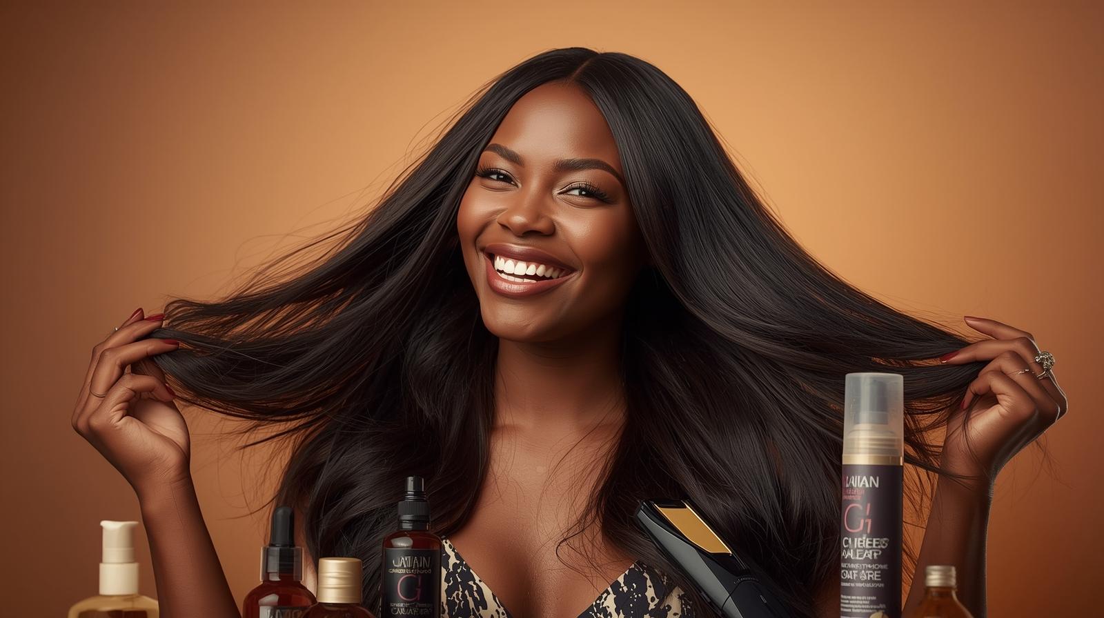 Clean Afro Styling and Care for Chemically Straightened Afro Hair | Hotmart