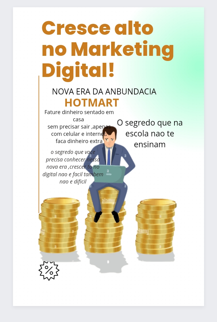 cresca alto no marketing digital-hotmart - Gabriel store | Hotmart