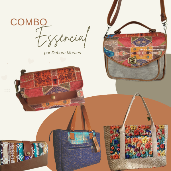 Combo Essencial - Debora Moraes Handbags | Hotmart