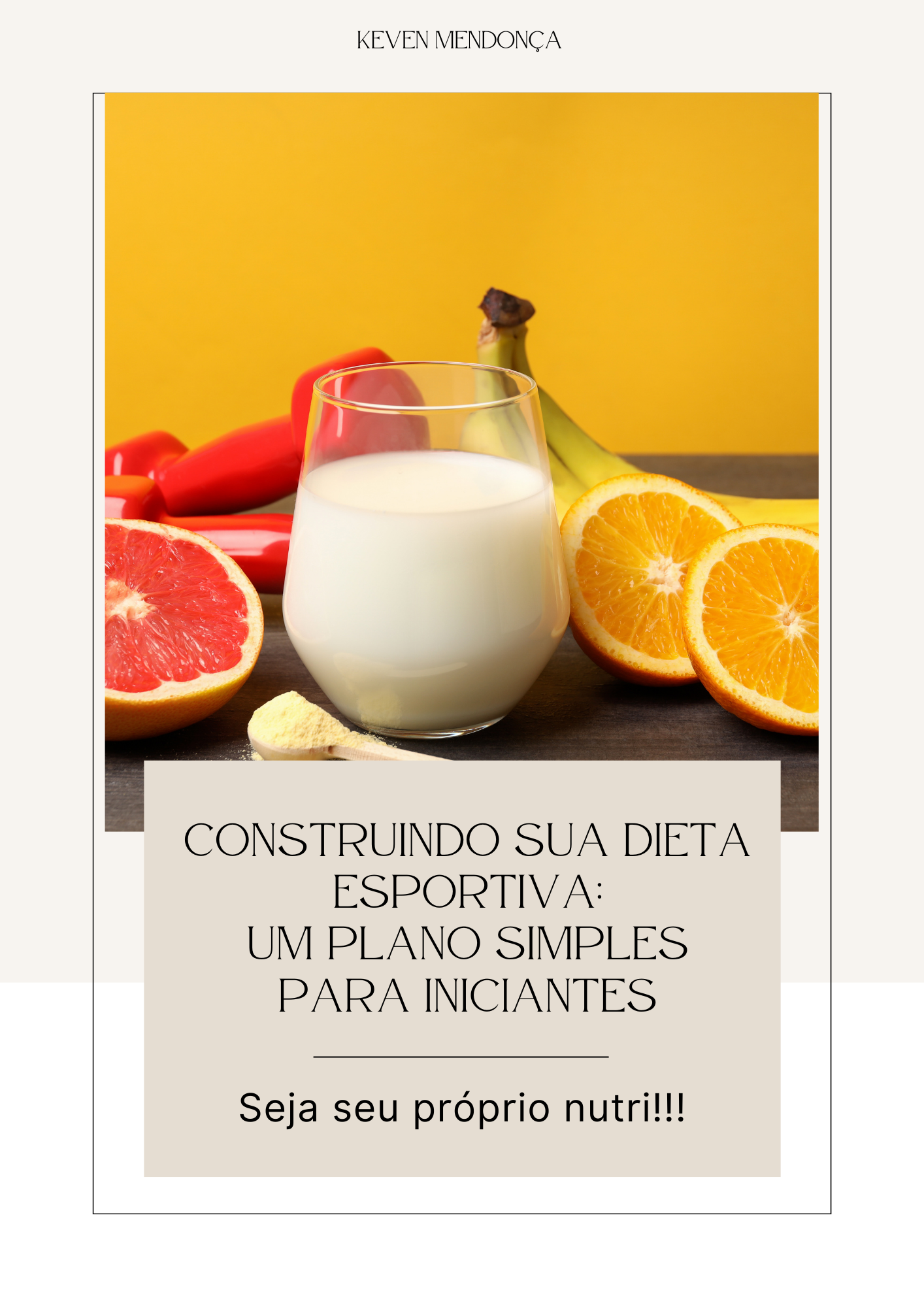 Construindo sua Dieta Esportiva: Um Plano Simples para Iniciantes ...