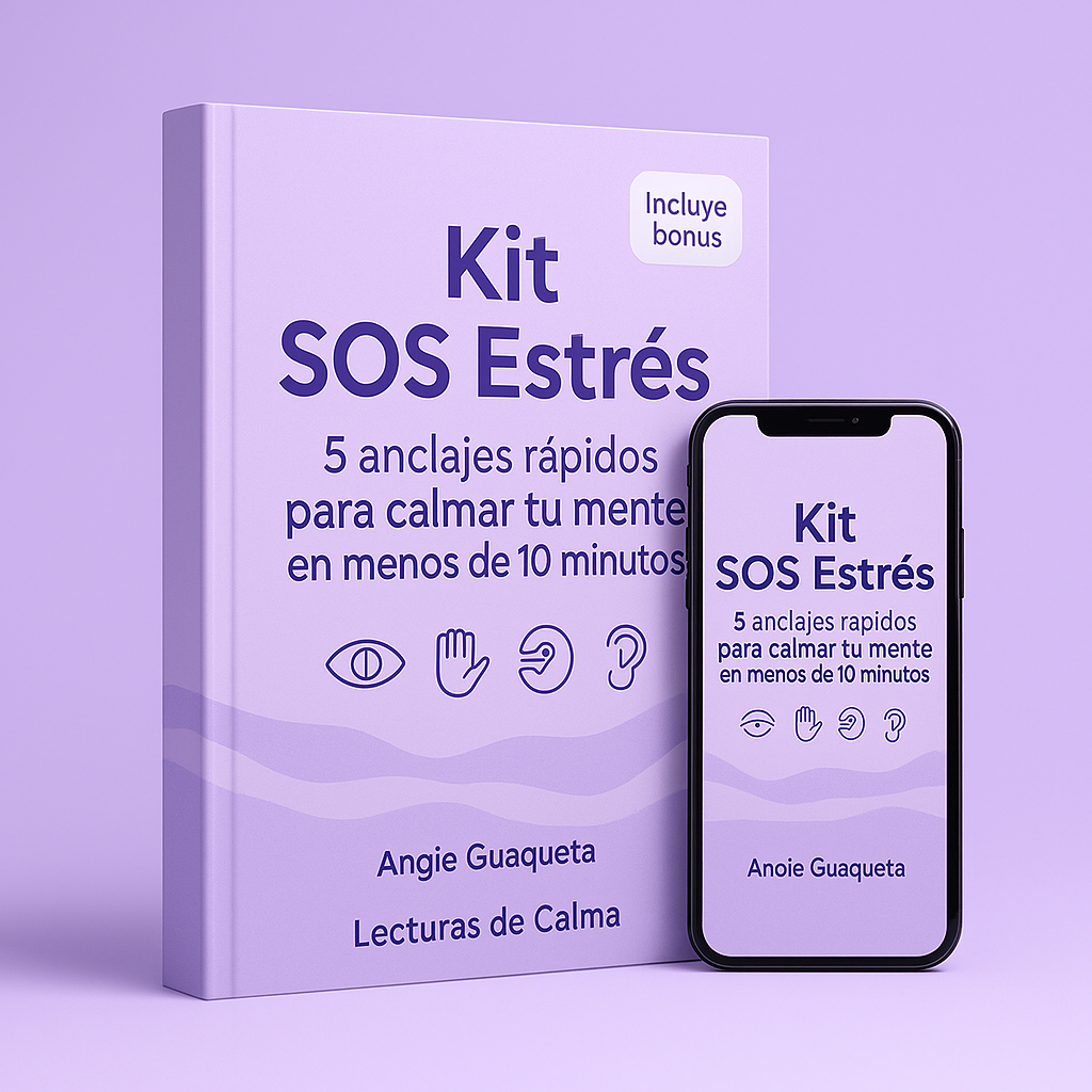 Kit SOS Estrés: 5 anclajes rápidos para calmar tu mente en menos de 10 ...