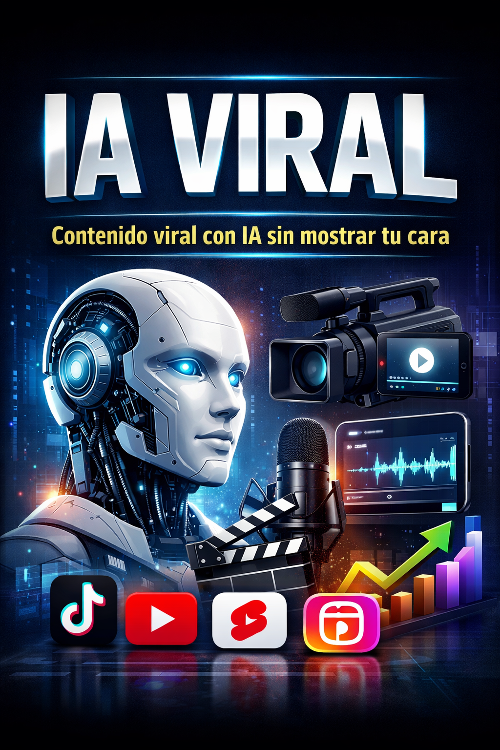 Crea contenido viral con IA: Guía paso a paso para monetizar sin mo...