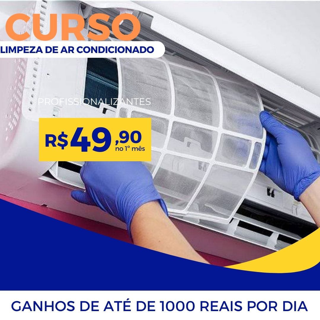 CURSO LIMPEZA DE AR CONDICIONADOS - André Borges Machado | Hotmart