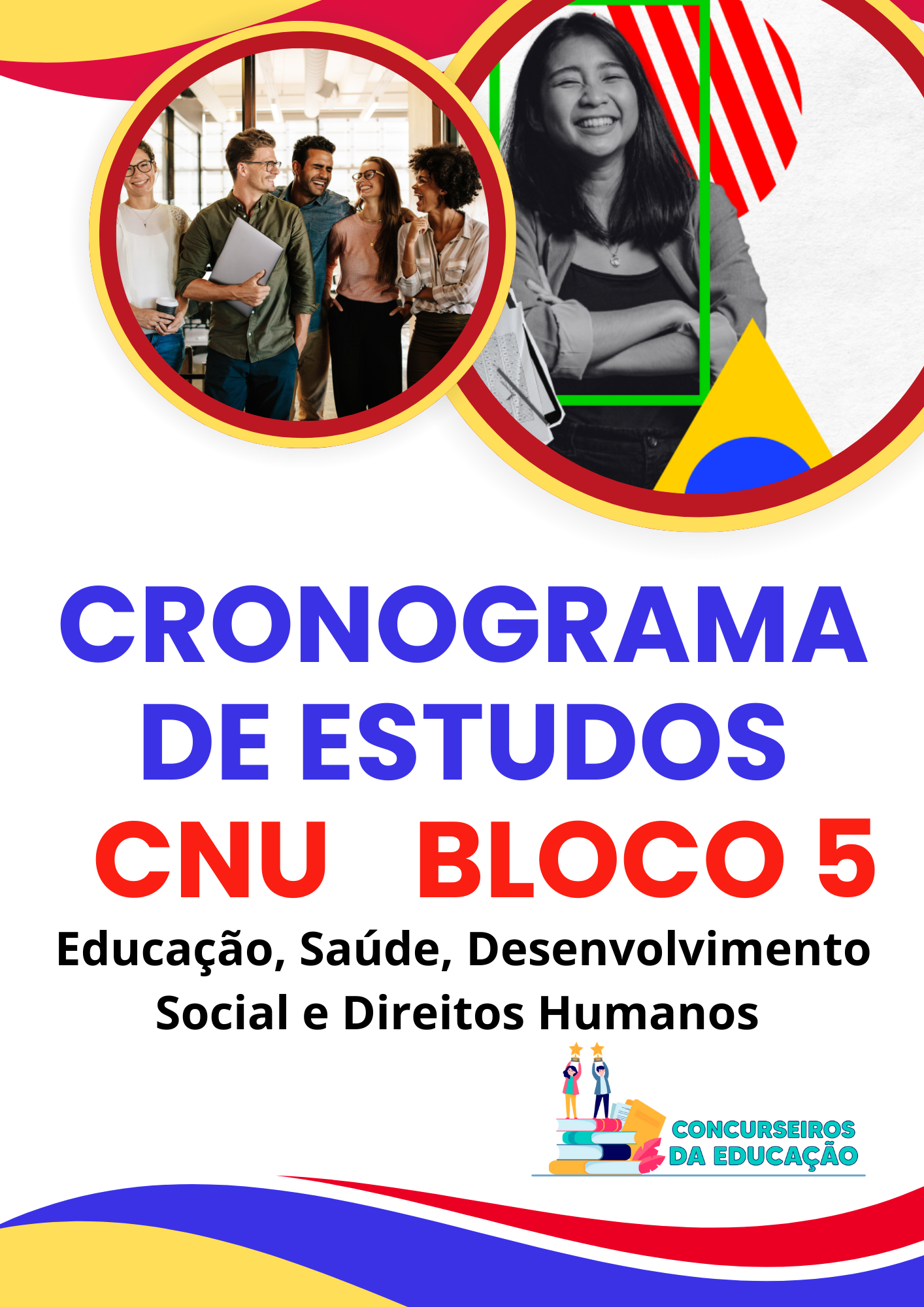 CRONOGRAMA DE ESTUDOS CNU BLOCO 5 - Jhennyfer Cavalcante | Hotmart