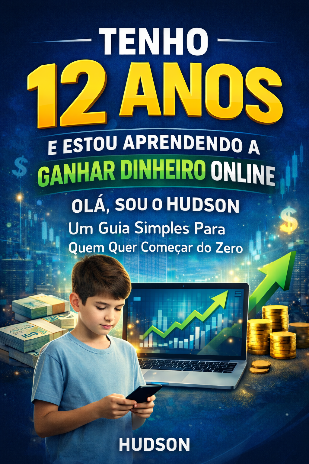 10 FORMAS DE GANHAR DINHEIRO PELA INTERNET💵 - Hudson Filho | Hotmart
