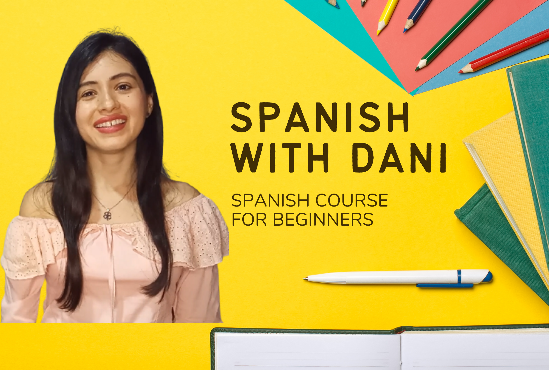 Cover image for Online course Spanish Course for Beginners (Spanish with Dani)