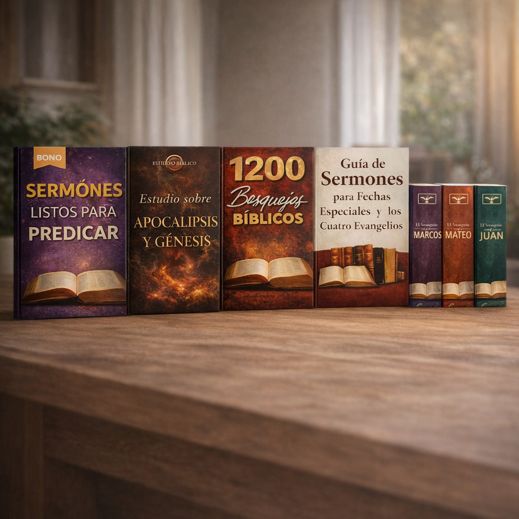 Pack del Predicador Cristiano | +100 Sermones Listos para Predicar...