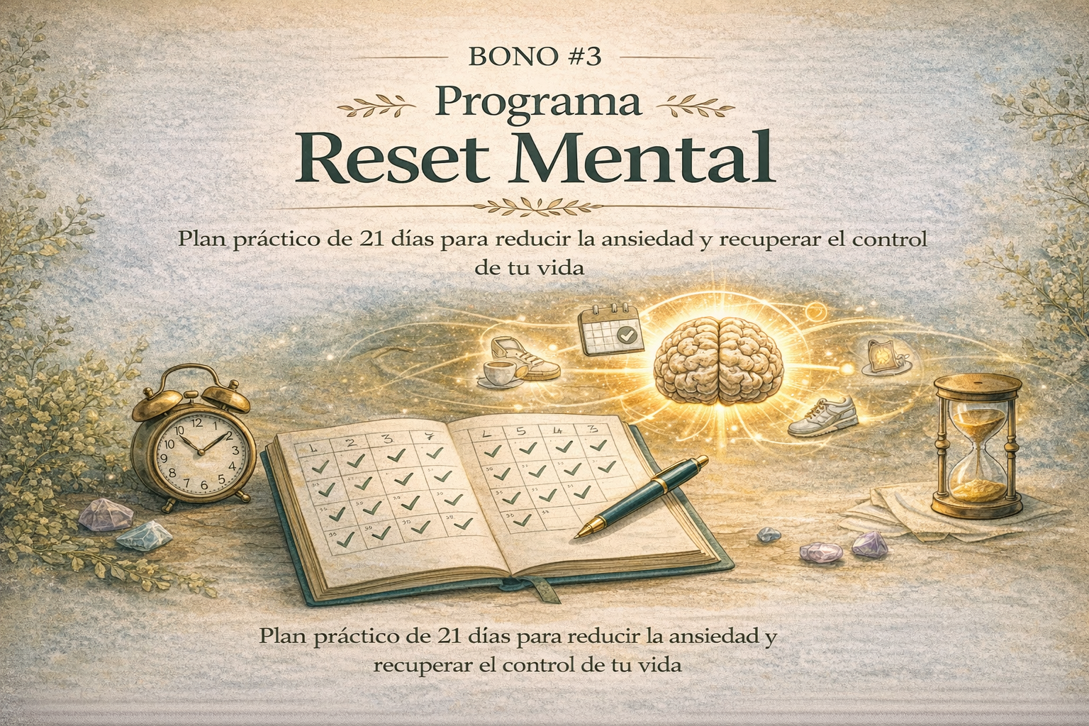 Rutina Guiada de 21 Días para Reprogramar tu Mente y Reducir la Ans...