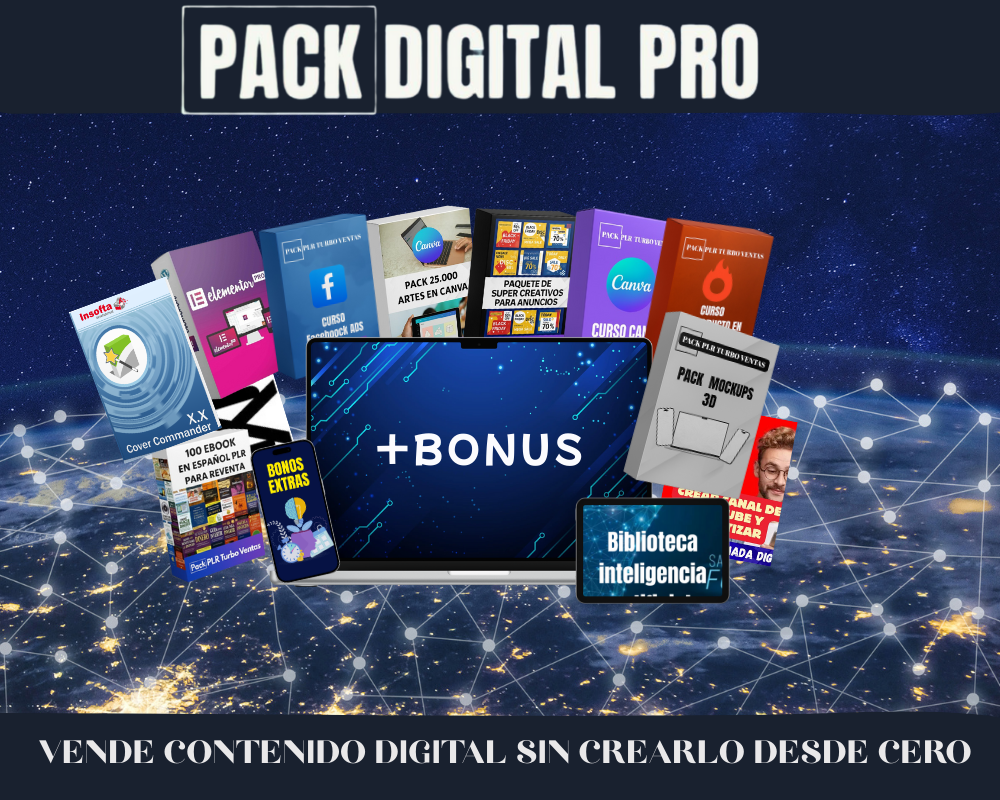 Pack Digital Pro - Marcelo Mendez Bazan | Hotmart