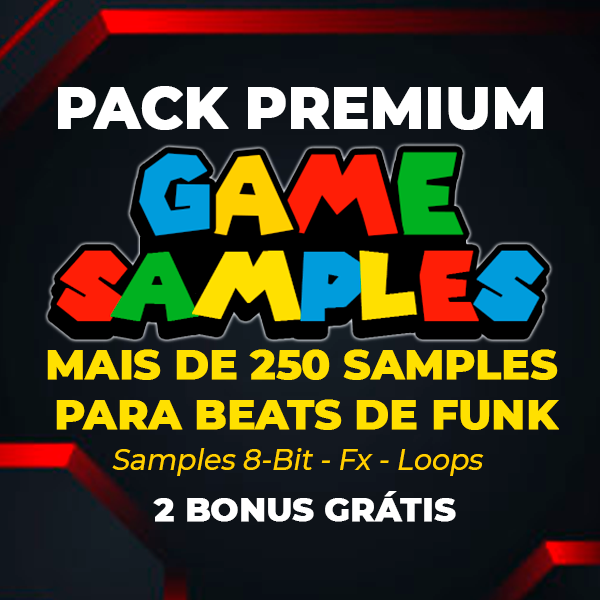 Sample Pack GAME SAMPLES ( samples de video game para BEATS DE FUNK