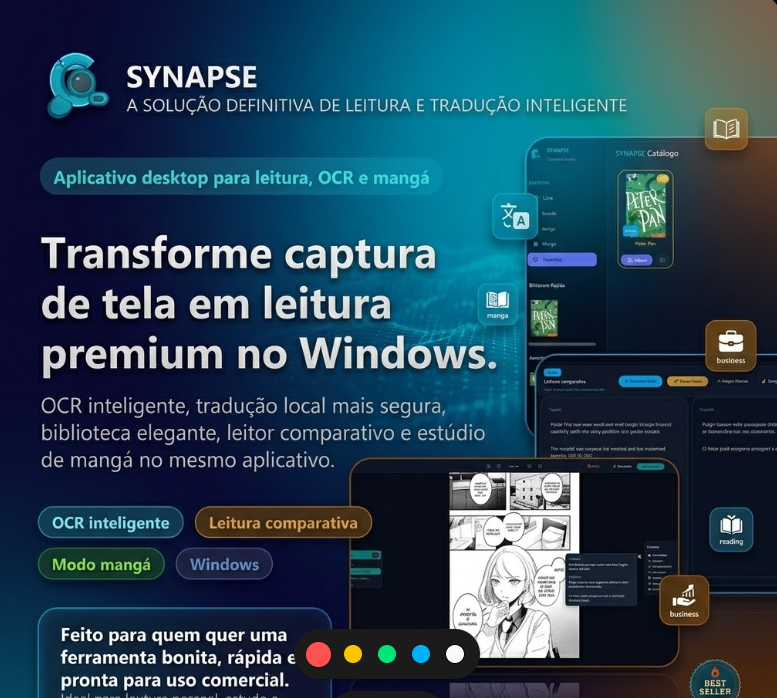 SYNAPSE - Scanlator Studio & Smart Reader - Fernando Teixeira