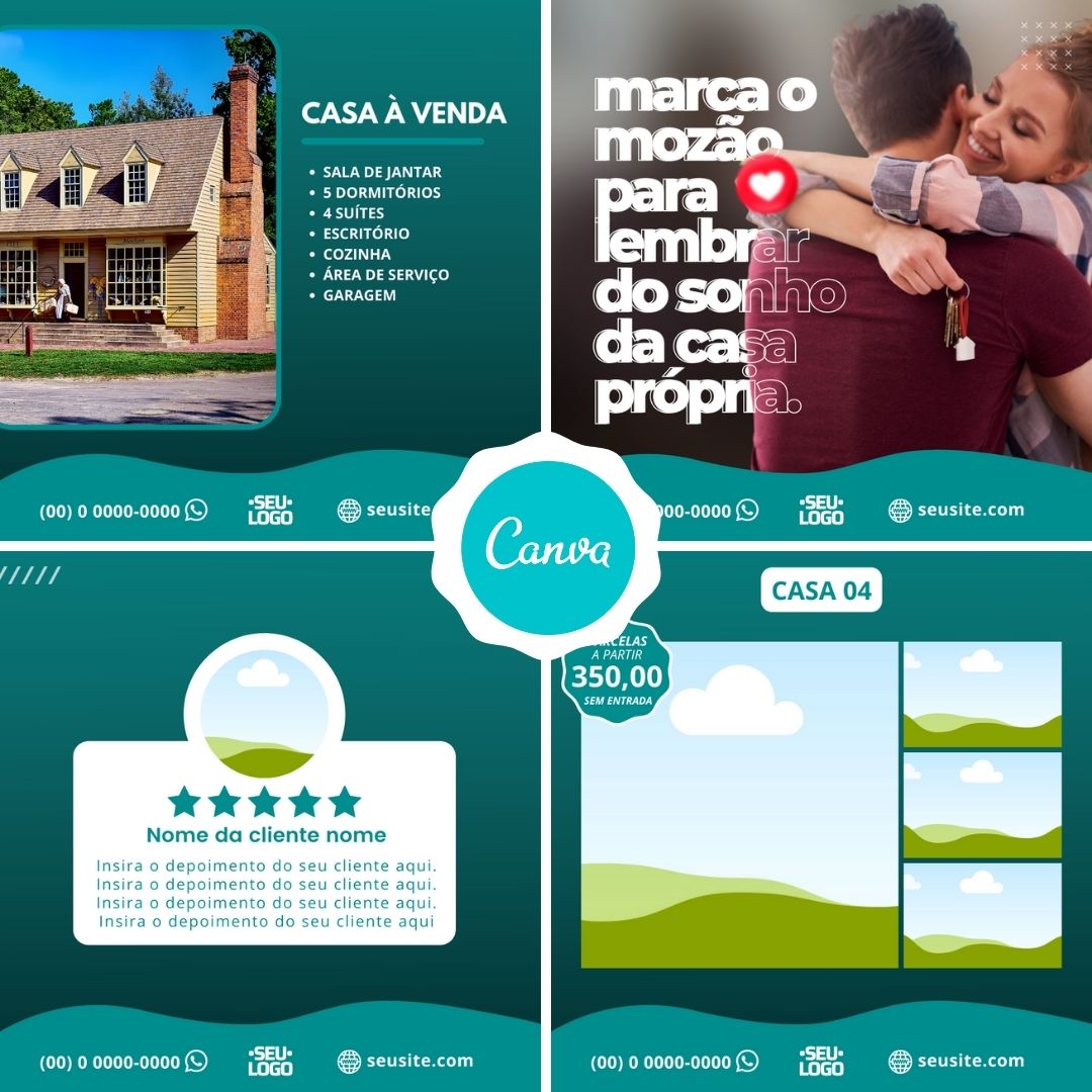 Imagem de capa para o Curso online ARTES PARA CORRETOR (CANVA)