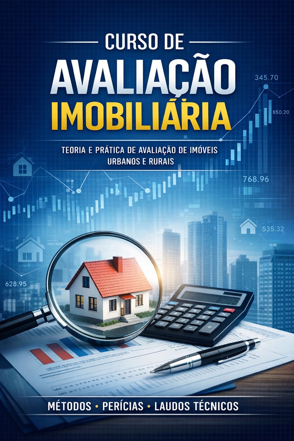 Apostila completa de Avaliação de Imóveis Urbanos e Rurais, desenvo...