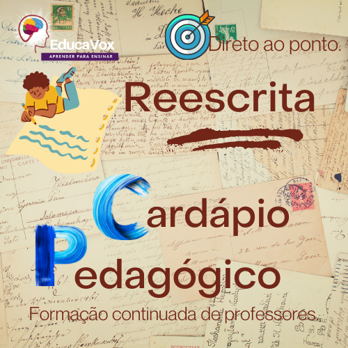 Cardápio Pedagógico: Reescrita - propostas de produção textual - Wa...
