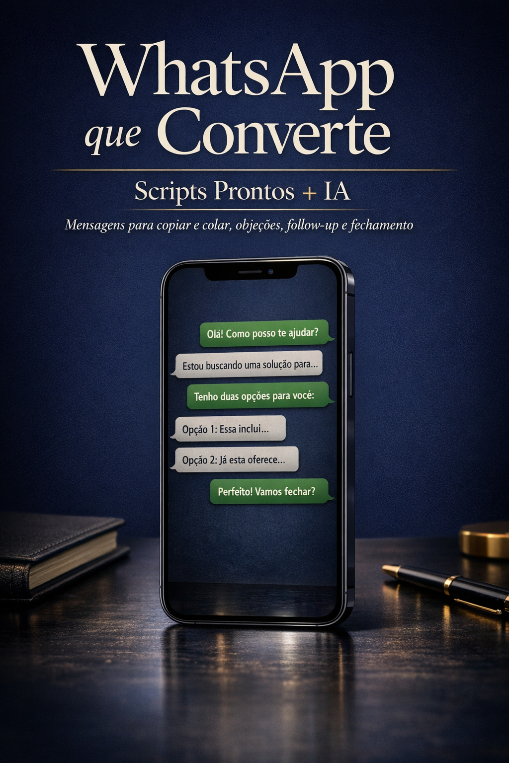 Whats App Script WhatsApp que Converte: Scripts Prontos + IA - Ricardo Santos | Hotmart